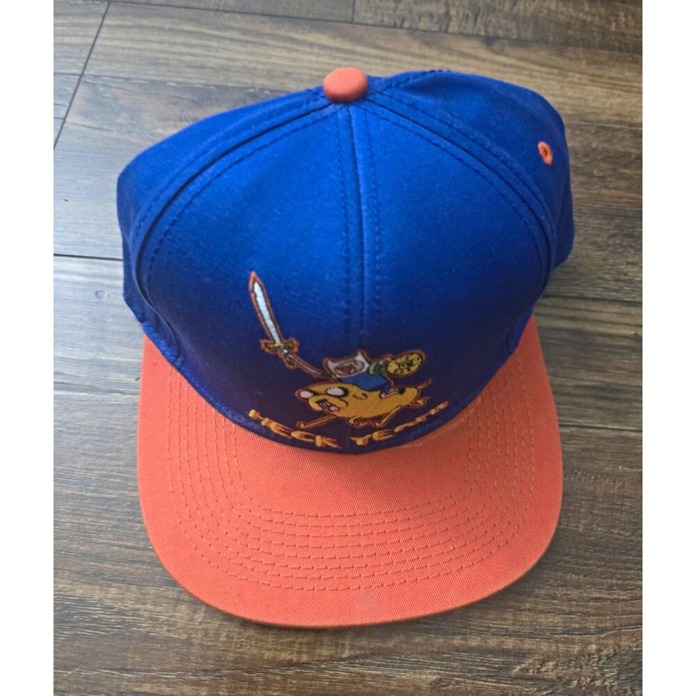 Cartoon Network adventure time Mordecai Blue/Orange Snapback Hat Cap Unisex OS